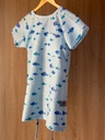 BLUE FISH Patient Gown 