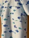 BLUE FISH Patient Gown 