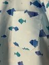 BLUE FISH Patient Gown 