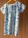 BLUE FISH Patient Gown 