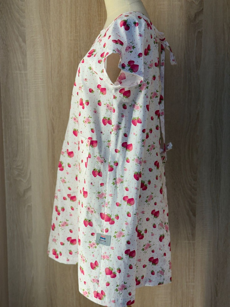 STRAWBERRY Patient Gown