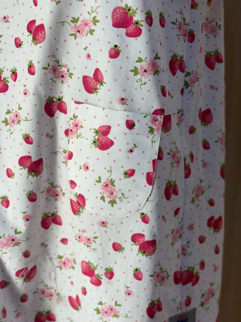 STRAWBERRY Patient Gown