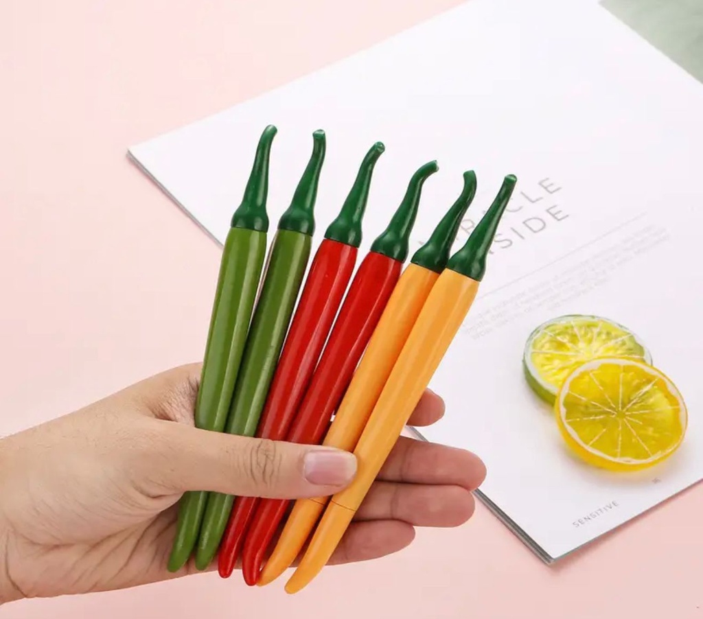 Chili peppers pen