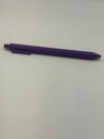 Purple rubber pen