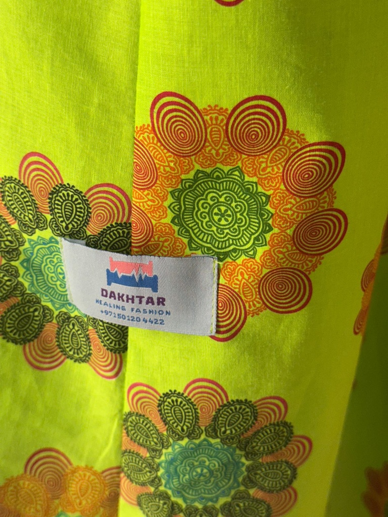 Floral Design Patient Gown