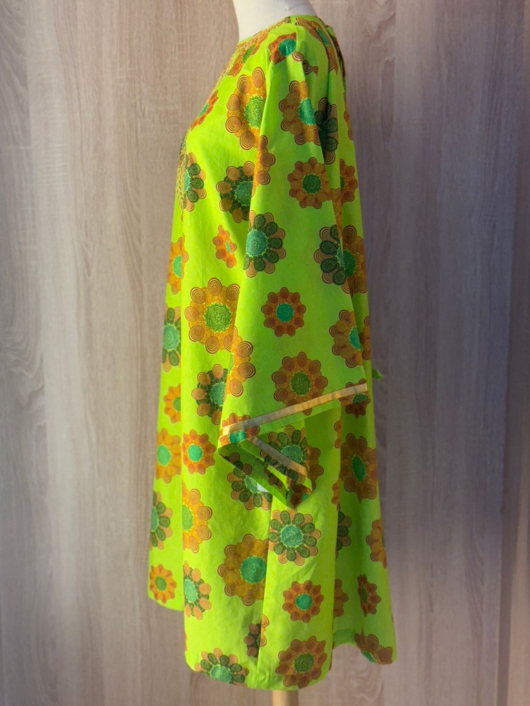 Floral Design Patient Gown