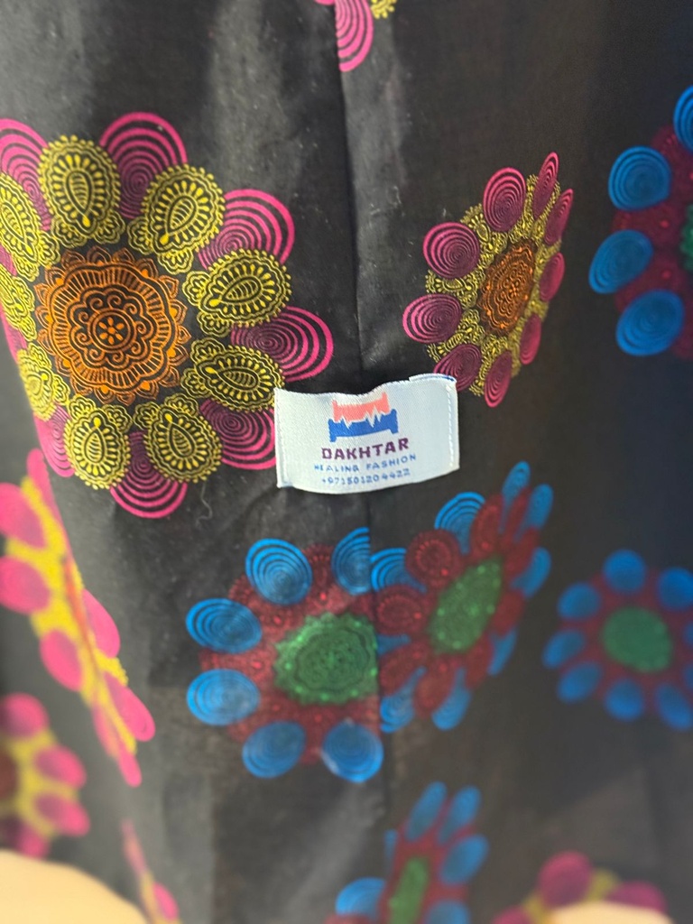 Floral Design Patient Gown