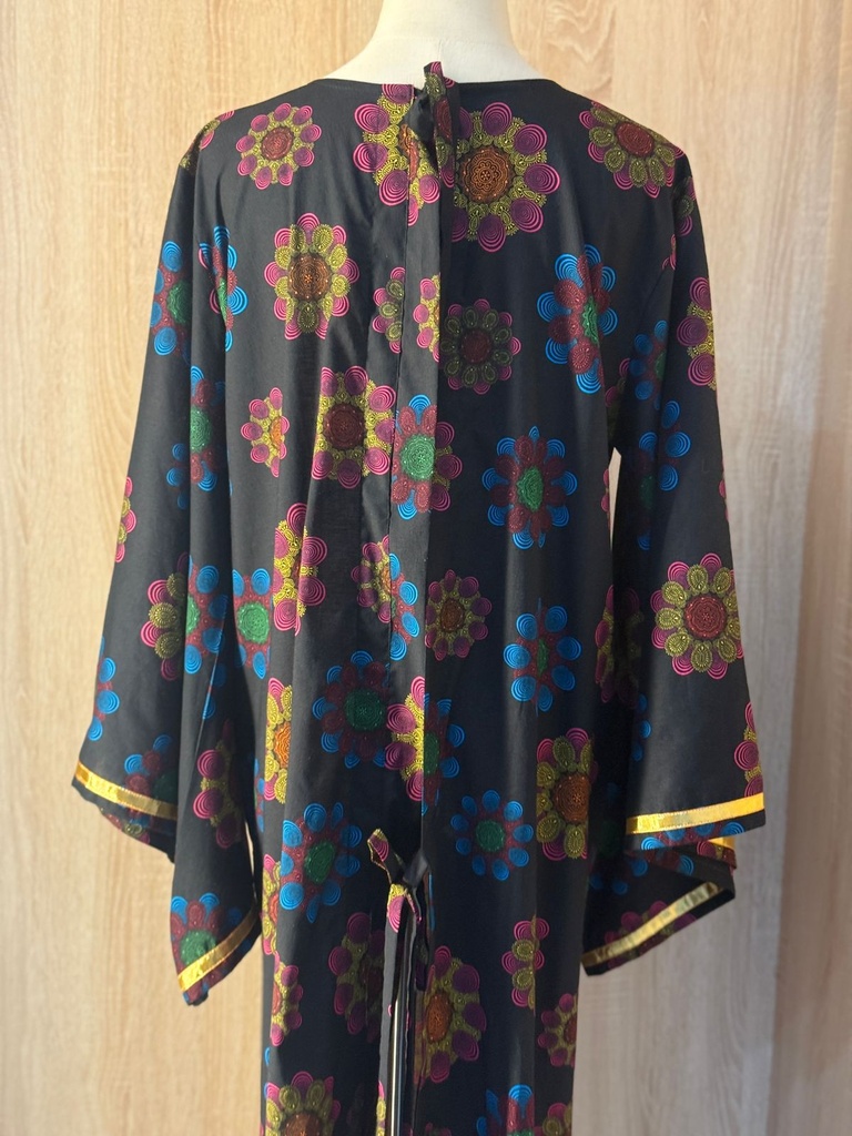 Floral Design Patient Gown