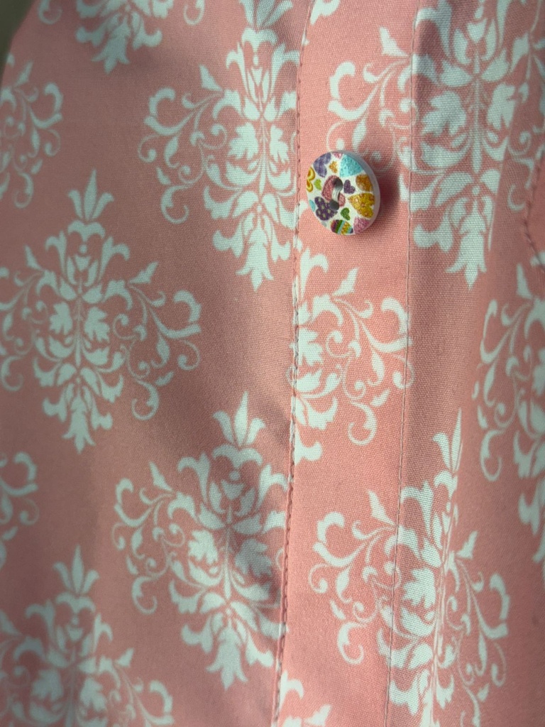 Patient Gown With Button Closure 