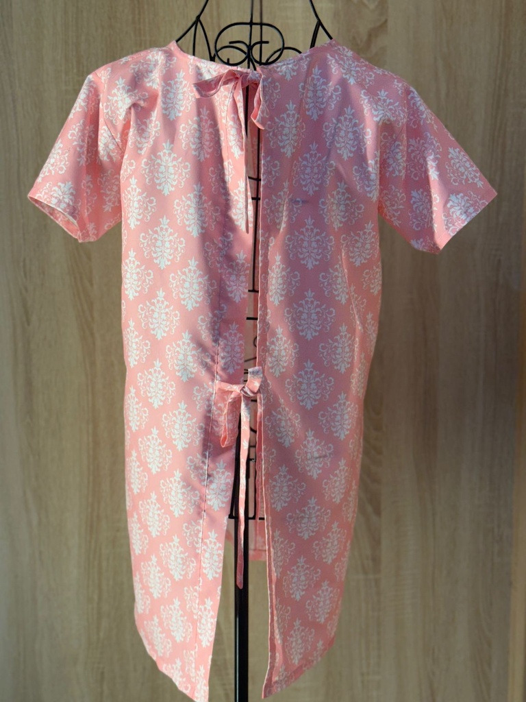 Patient Gown With Button Closure 