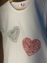 Heart Embellished T-Shirt for Women 
