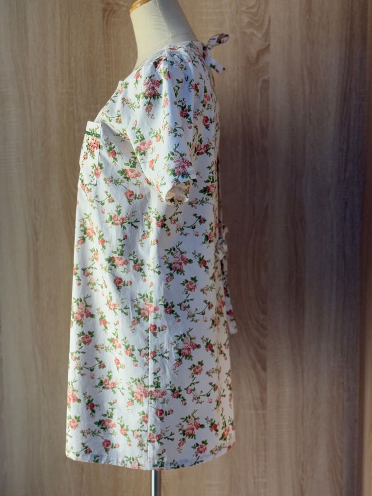 Floral Patient Gown  