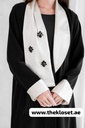 Modern tuxedo style Abaya 