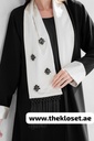 Modern tuxedo style Abaya 