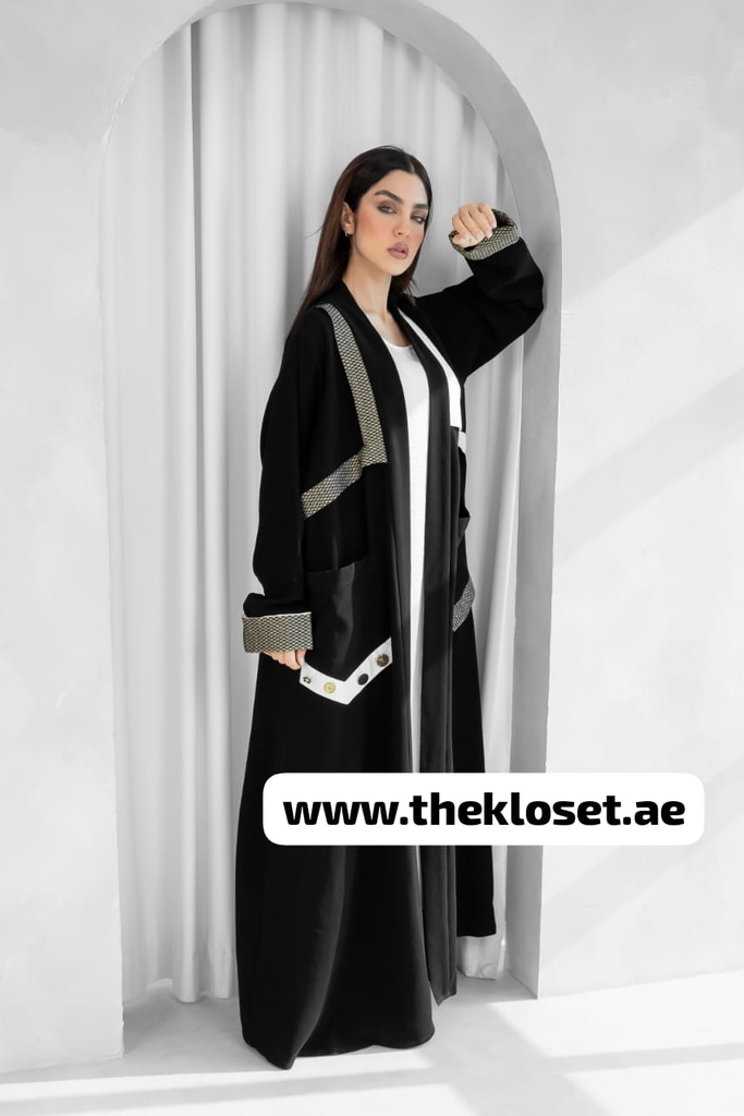 Merry geometric Abaya 