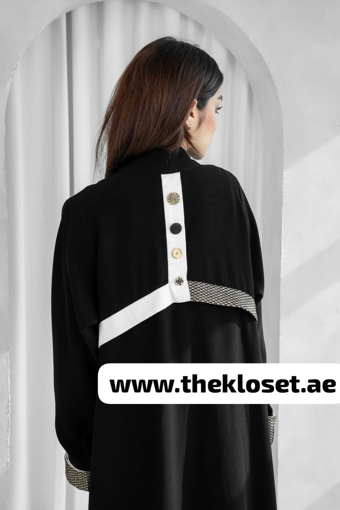 Merry geometric Abaya 