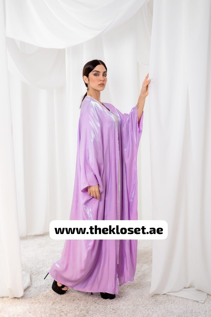 Solid Ombre Glow Abaya 