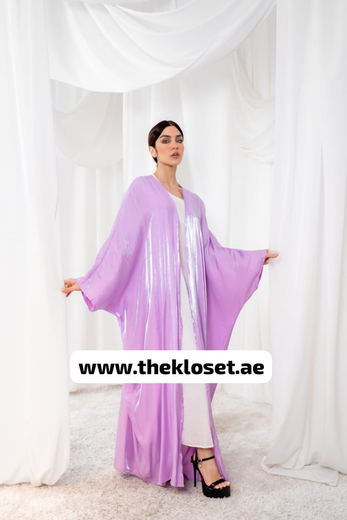 Solid Ombre Glow Abaya 