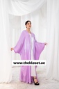 Solid Ombre Glow Abaya 