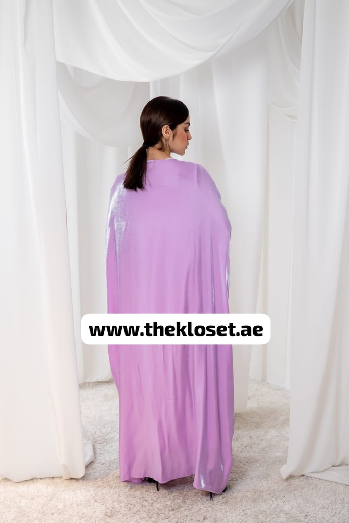 Solid Ombre Glow Abaya 