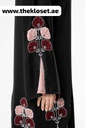 Elegant Floral Hand Beaded Abaya