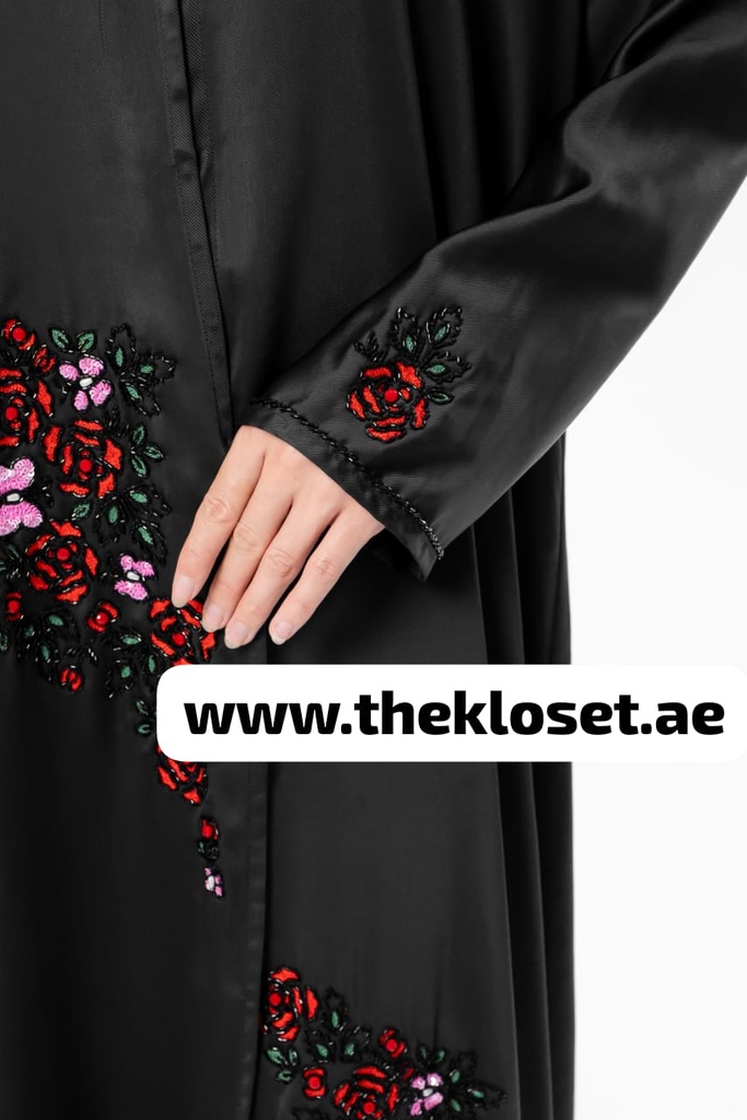 Red Roses Abaya