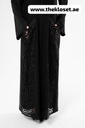 Mosaic black Abaya