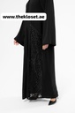 Mosaic black Abaya