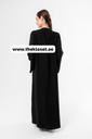 Mosaic black Abaya