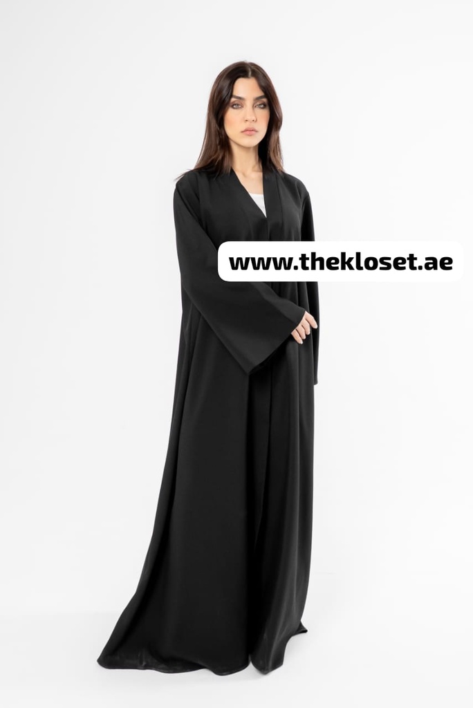 Abaya With Frills Design 
