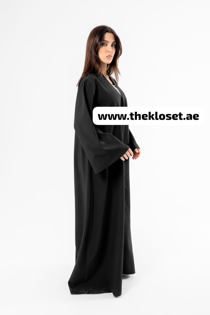Abaya With Frills Design 