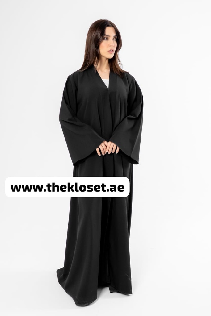 Abaya With Frills Design 