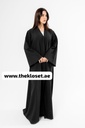 Abaya With Frills Design 