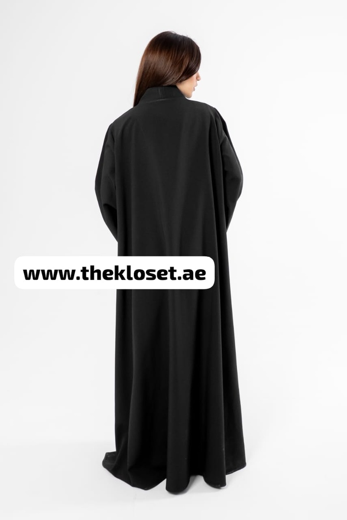 Abaya With Frills Design 