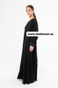 Black Abaya with Sequins