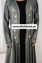 Crepe Beaded Fashion Abaya
