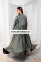 Crepe Beaded Fashion Abaya