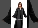 Abaya With Frills Design 