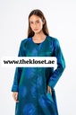 Elegant Blue Abaya