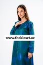 Elegant Blue Abaya