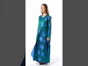 Elegant Blue Abaya
