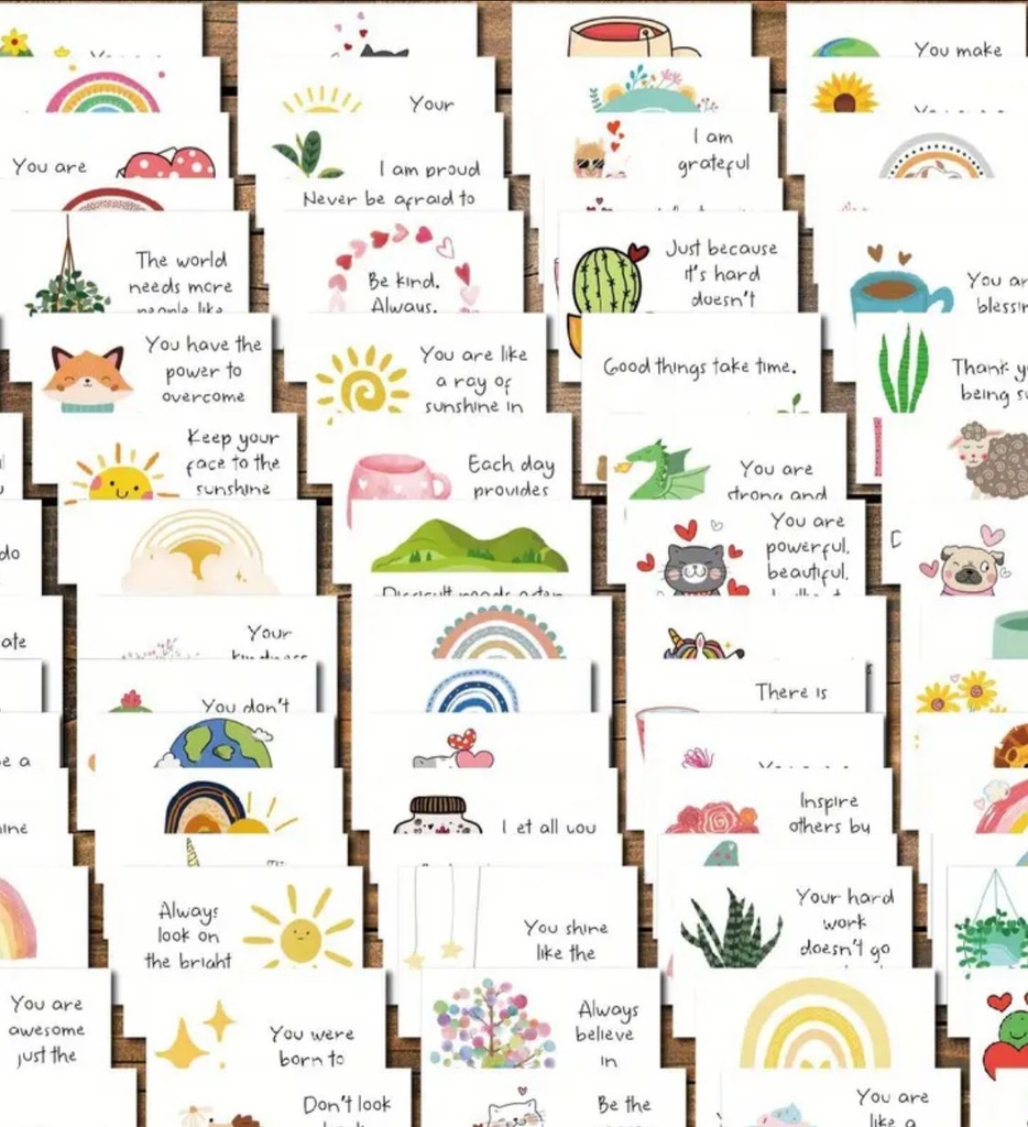 Inspirational Affirmational Cards