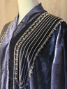 Handcrafted Velvet Abaya Featuring Elegant Embroidery 