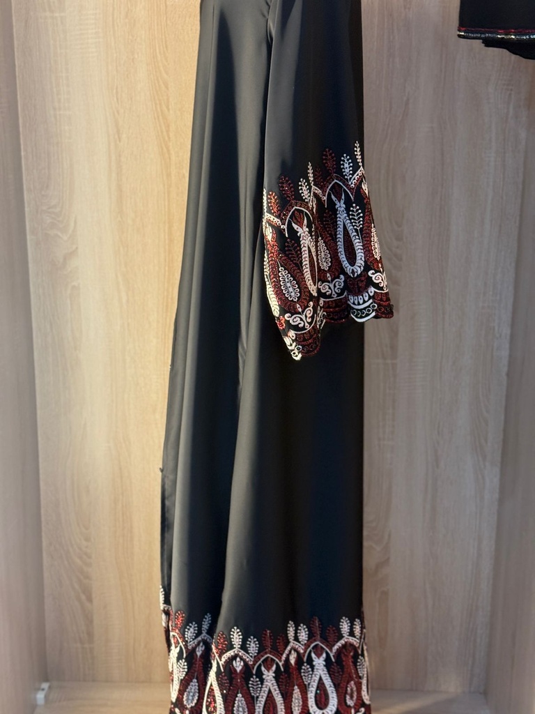 Handcrafted Embroidered Abaya 