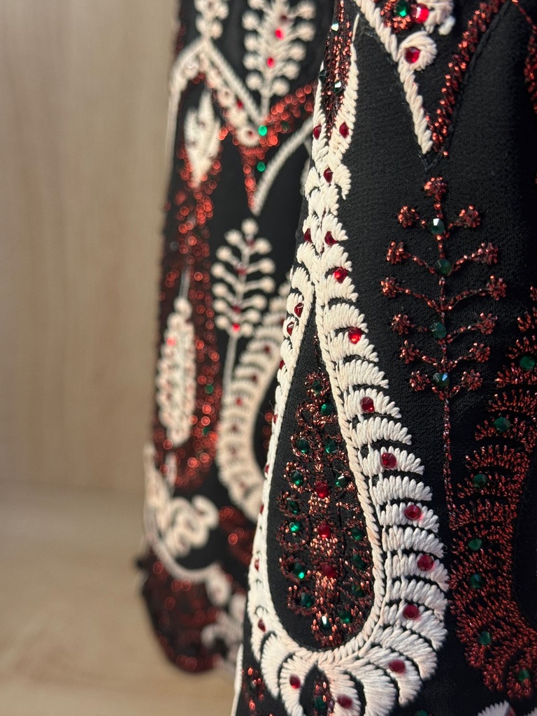 Handcrafted Embroidered Abaya 
