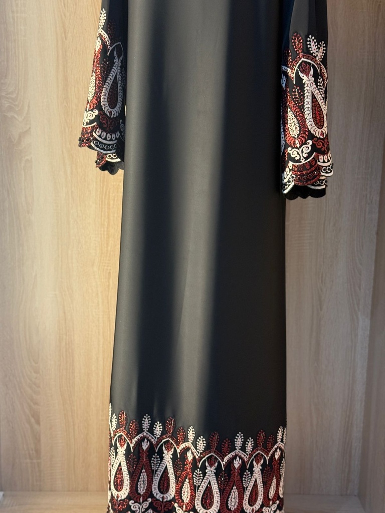 Handcrafted Embroidered Abaya 