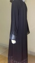 Black Abaya With Beaded Design