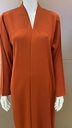 Elegant Sunset Silk Abaya