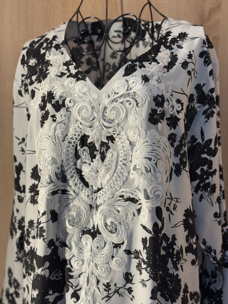 Exquisite Floral Dress