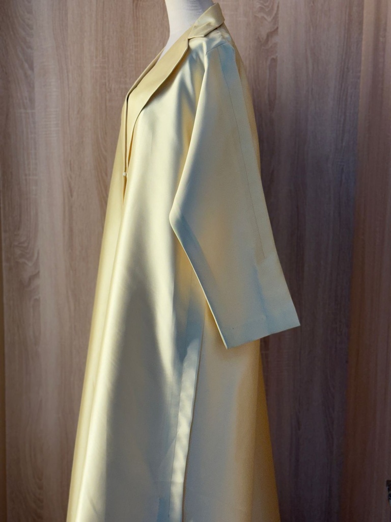 Elegant In Yellow Abaya